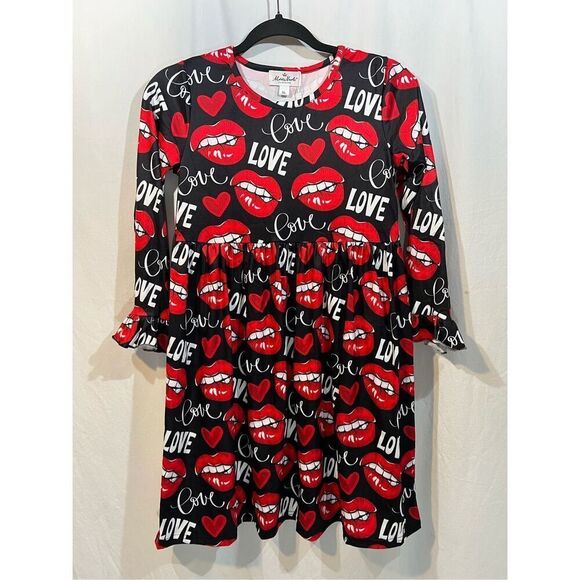 Marie Nicole Girls Knee Length Dress 5XL in Size (9 years) Size Chart Included i - Picture 1 of 8